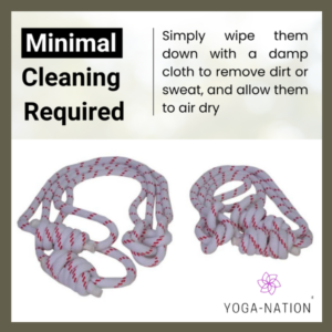 Iyengar Yoga wall ropes (Set of 2 Long )