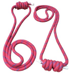 Iyengar Yoga Wall Ropes-set of 4(2Long & 2 Small ropes) (Red)